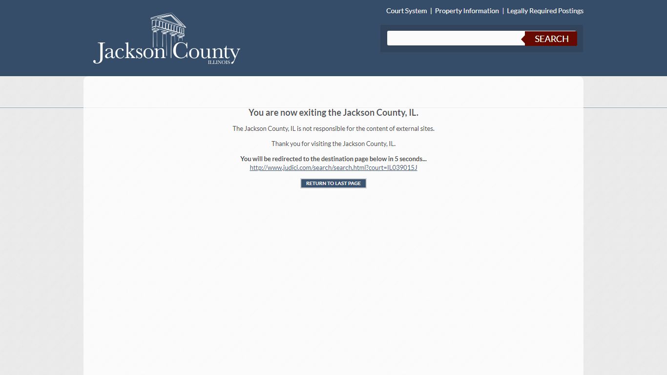 Case Information (Judici) | Jackson County, IL